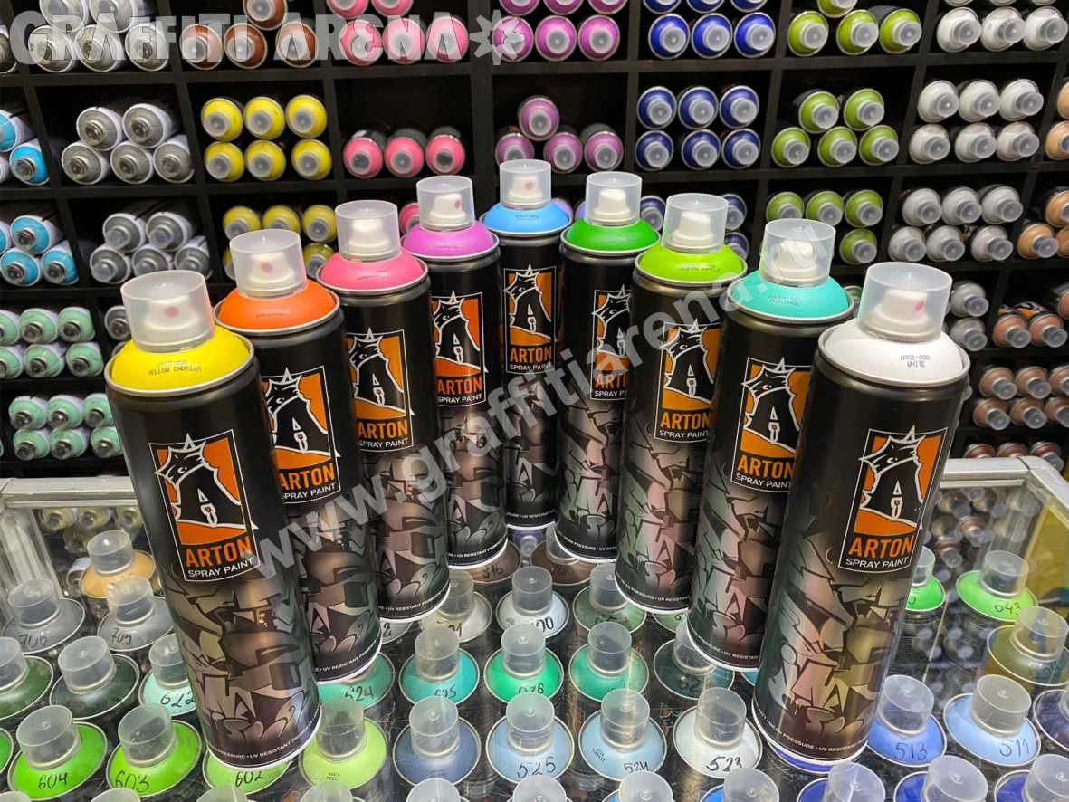 Краска для граффити ARTON 600 мл - 550 рублей!