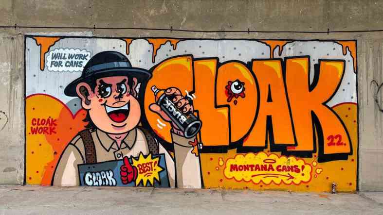 Новая банка лимитированной серии Montana BLACK от Cloakwork! : Graffiti Arena Novosibirsk