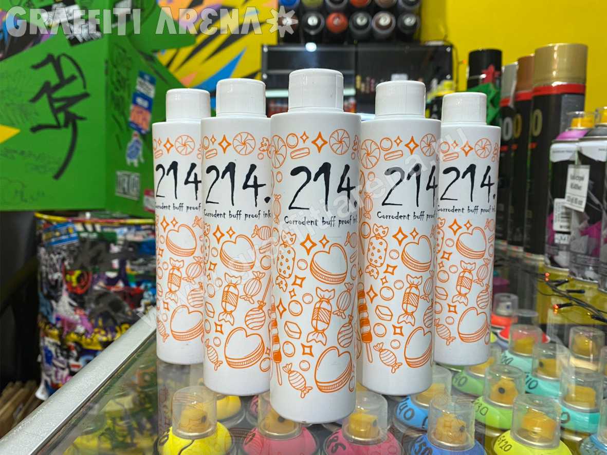 Новый цвет заправки 214 ink 200 мл - Candy Orange : Graffiti Arena Novosibirsk