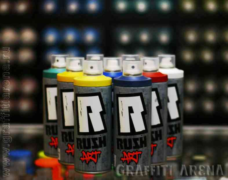 Краска для граффити RUSH!